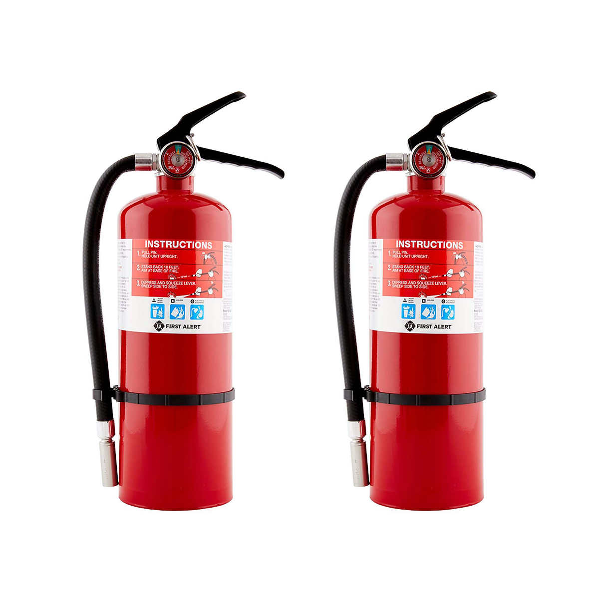 How much does it cost to have fire extinguishers inspected First Alert Rechargeable Fire Extinguisher 2 Pack Costco