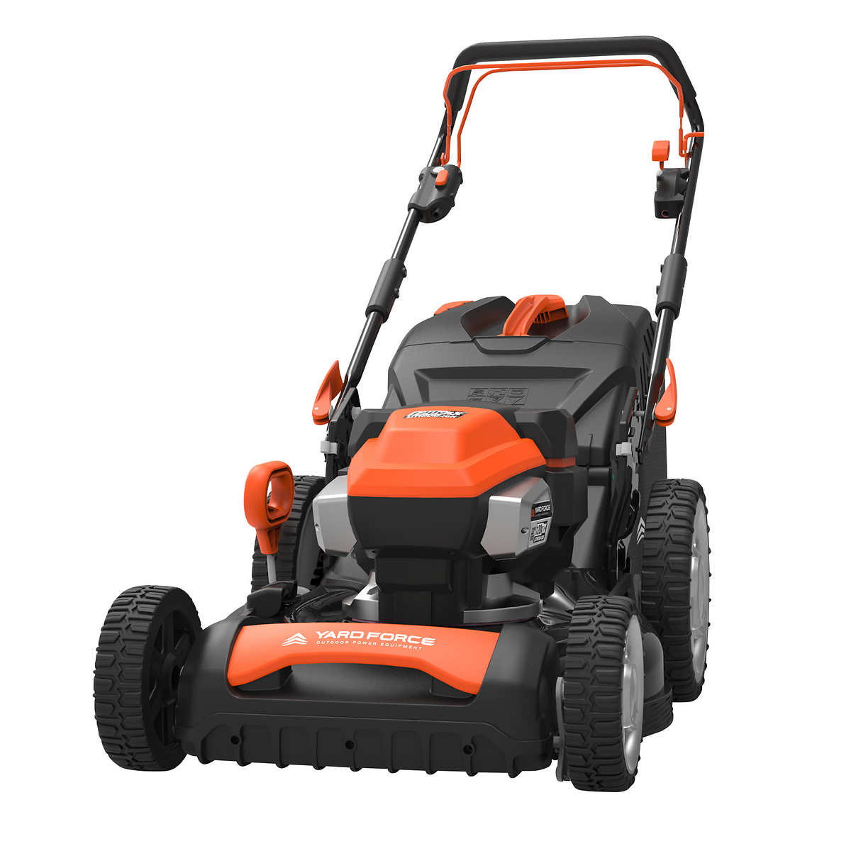 Yard Force 22 120v Self-Propelled Mower & Two 2.5AH 120V Batteries With  Fast Charger
