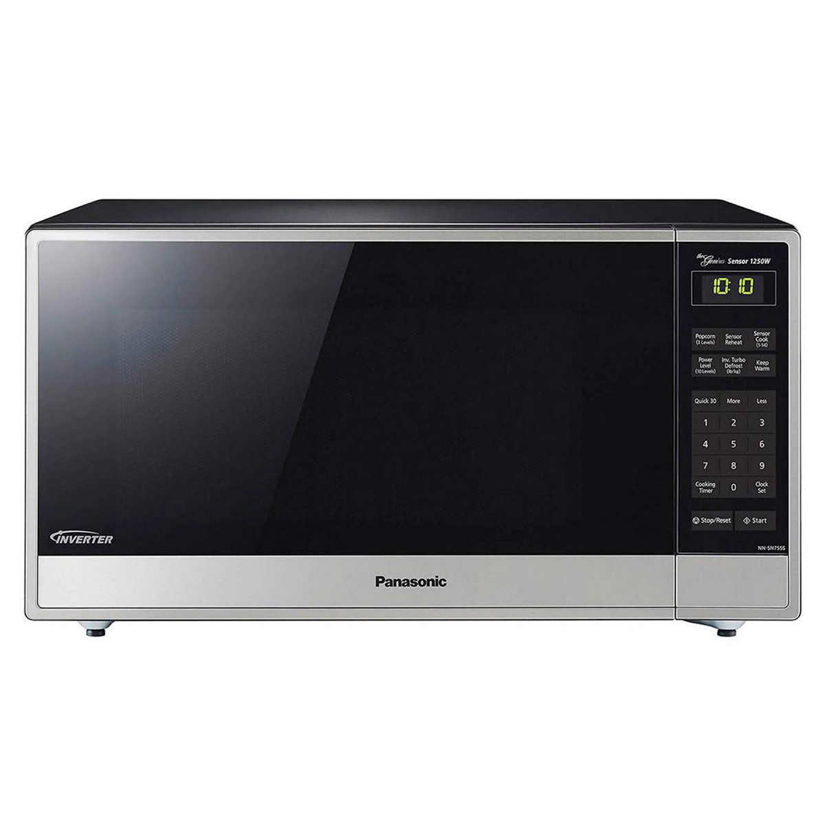 Panasonic 1 6cuft Countertop Microwave With Genius Inverter Technology Nn Sn755s Costco