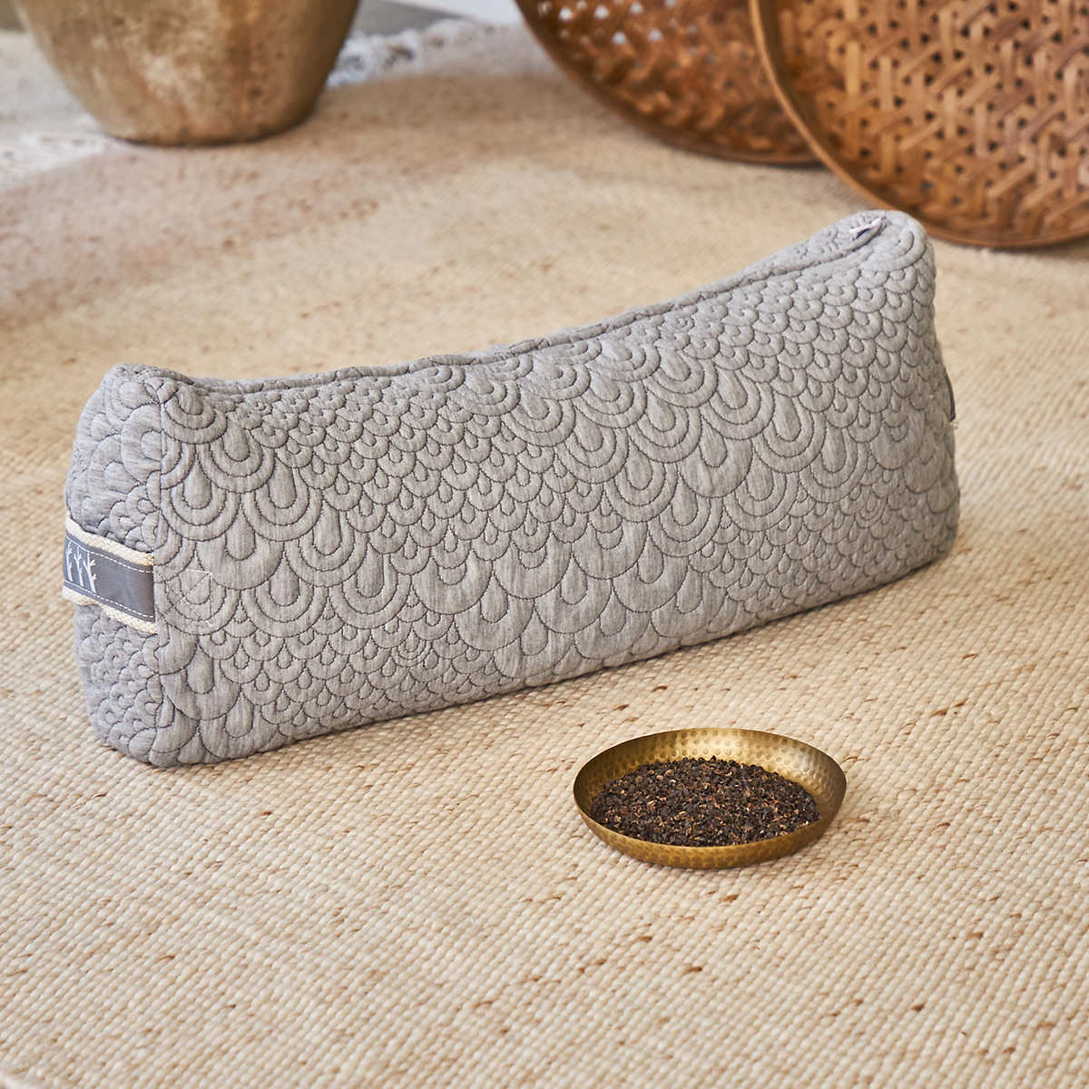 Details about   Crystal Cove Yoga Bolster Pillow 