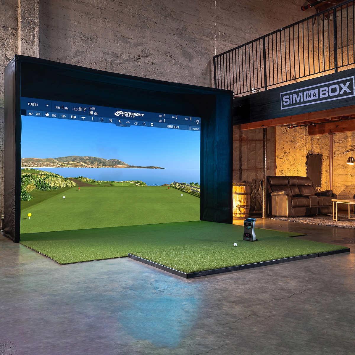 Foresight Sports Golf Simulator Eagle Package