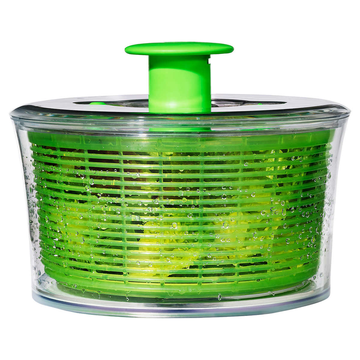oxo salad spinner top