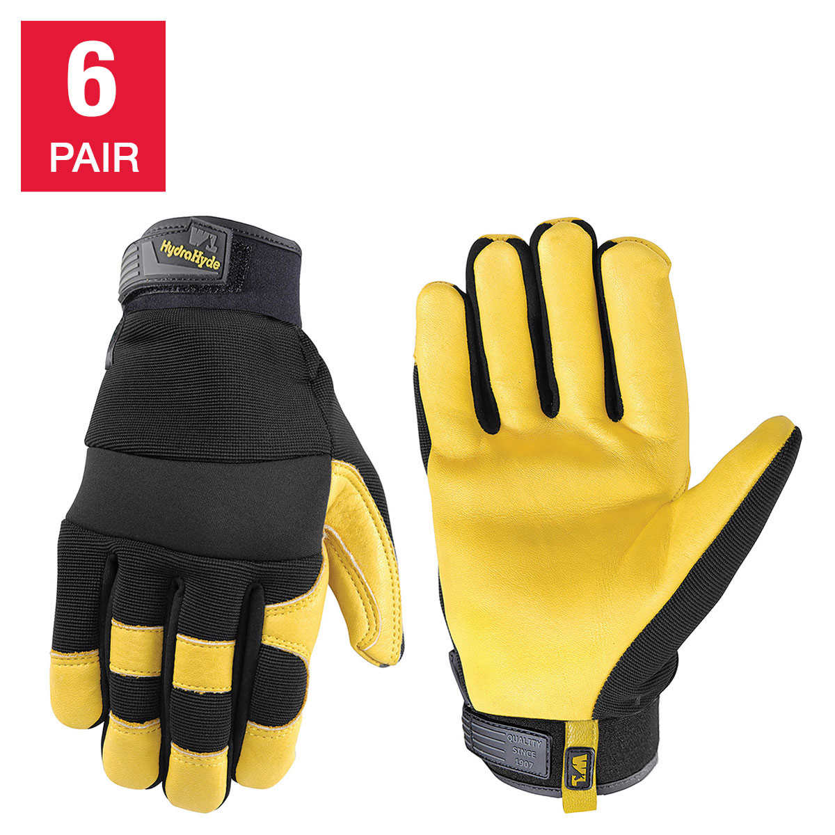 PAIR of Gardening Club gloves rubber fronts breathable back 1 size fits all 1 