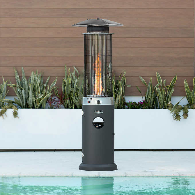 Spiral Flame Patio Heater Costco, Propane Patio Fireplace Costco
