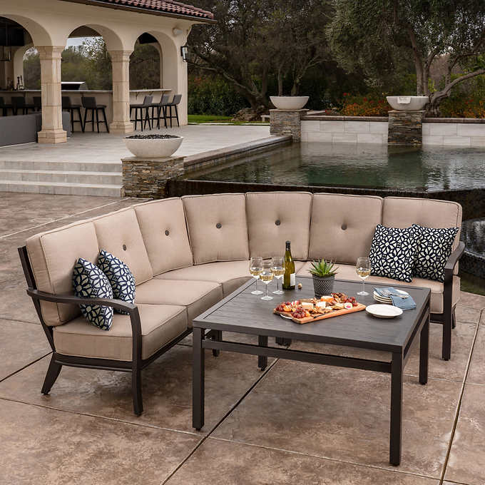 Madrid 4 Piece Sectional Set Costco - When Does Costco Put Out Their Patio Furniture