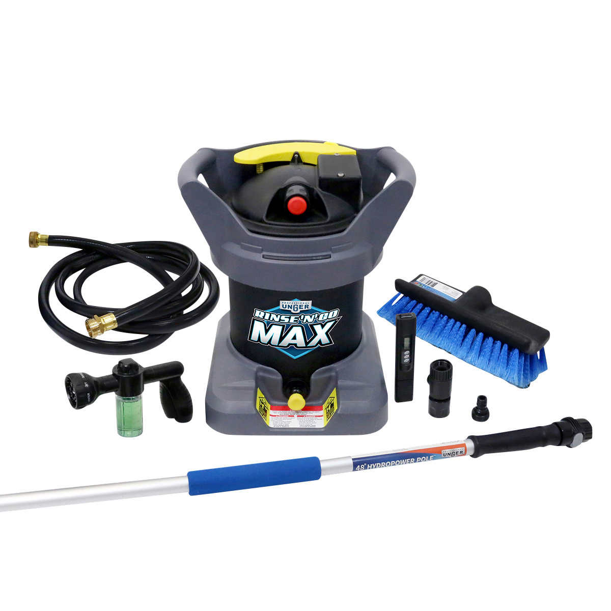 Unger Professional Rinse'n'Go Spotless Car Wash System With Deionization Filter 