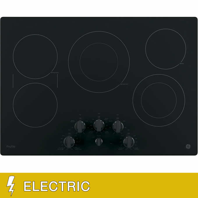 Ge Profile 30 Inch Electric Cooktop, Ge Countertop Stove Parts