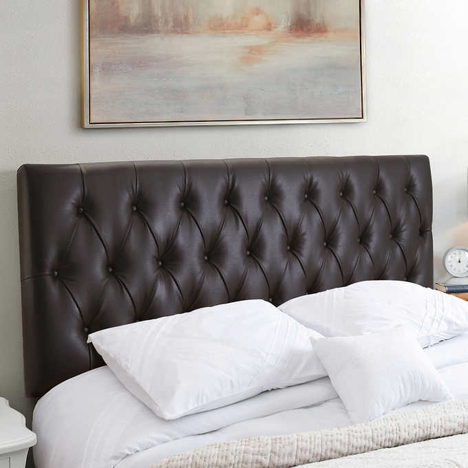 Camila Tufted Headboard Queen Costco, Tufted Bed Frame Queen