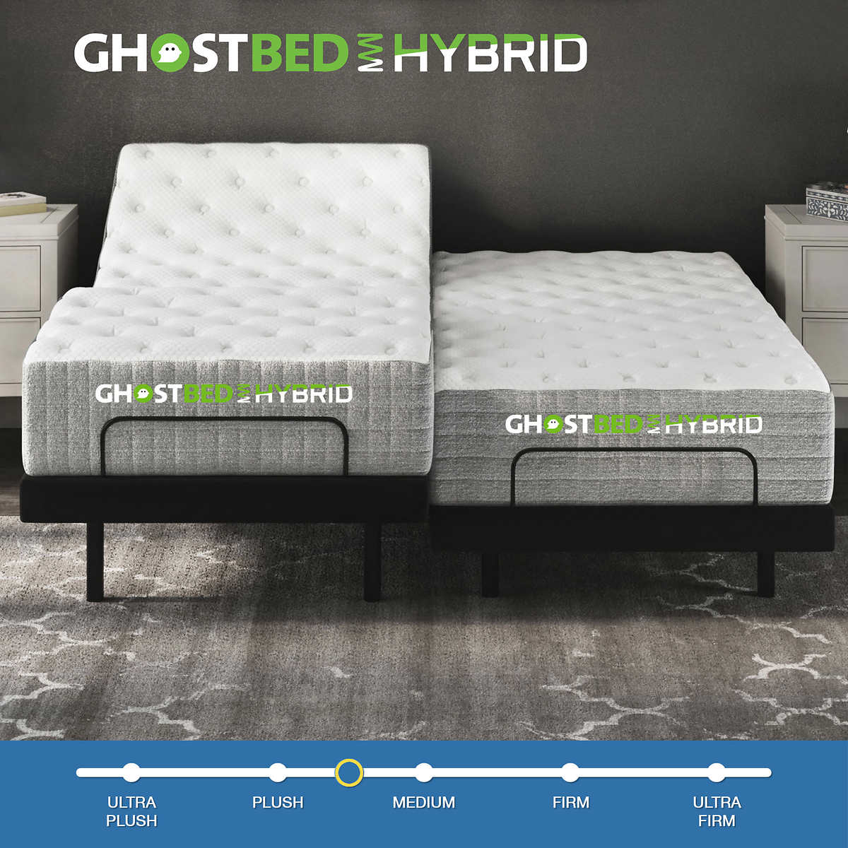 Ghostbed Hybrid 12 Mattress With, Costco Bunk Bed Mattress