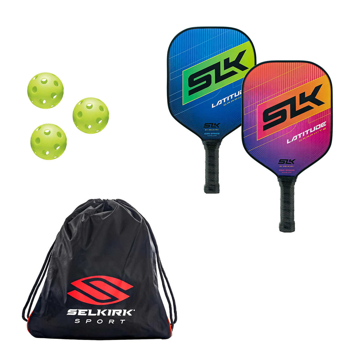 Game on Pickleball Duffle Bag Lime Green Pickle Ball Equipment for sale online 