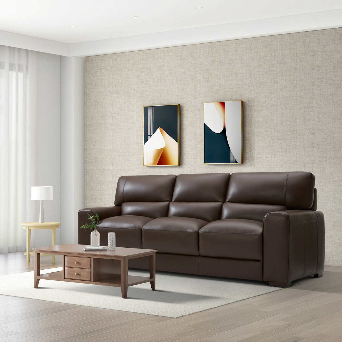 Rawlins Leather Sofa Costco, Who Makes Costco Leather Furniture