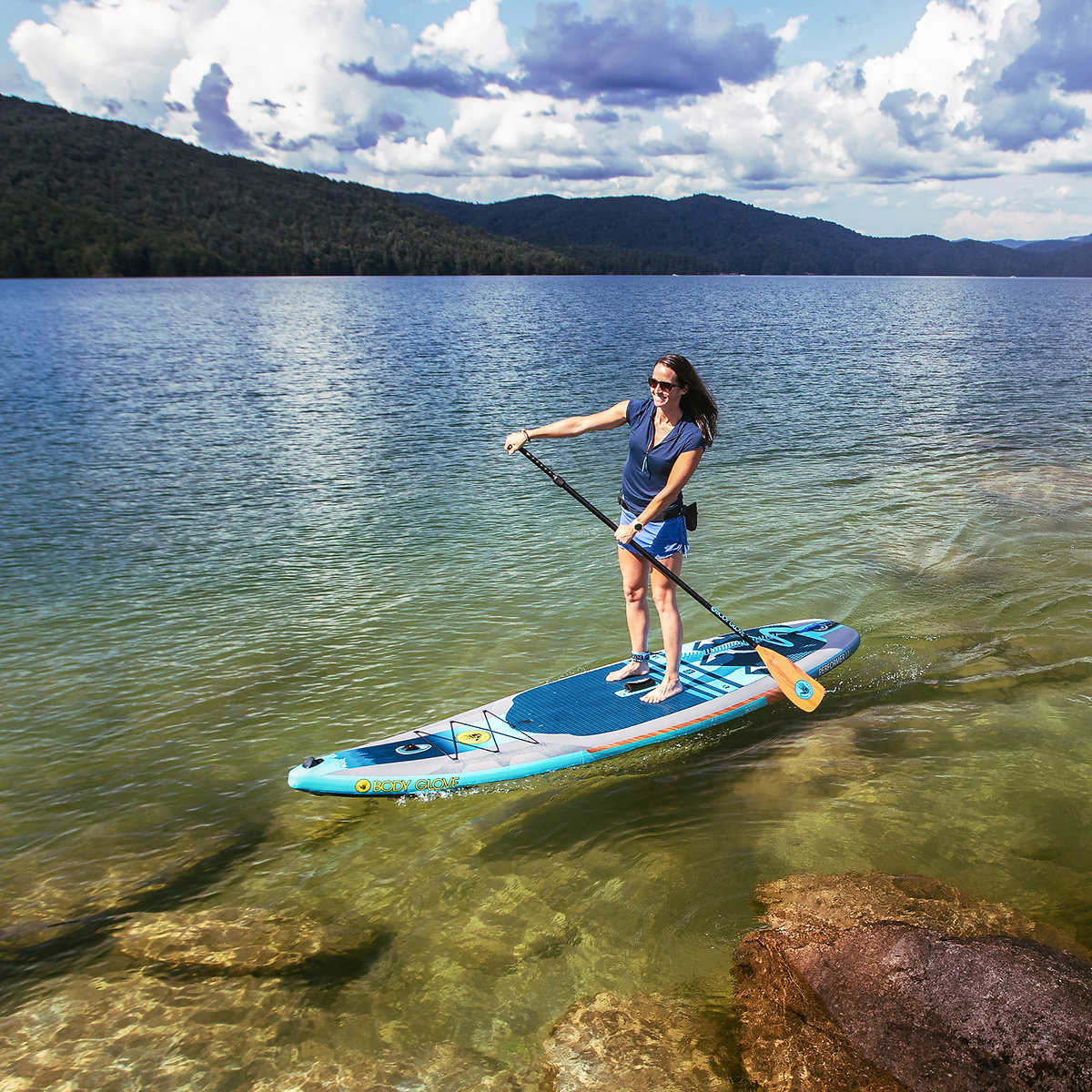 Body Glove Performer 11' Inflatable Stand Up Paddleboard Package | Costco