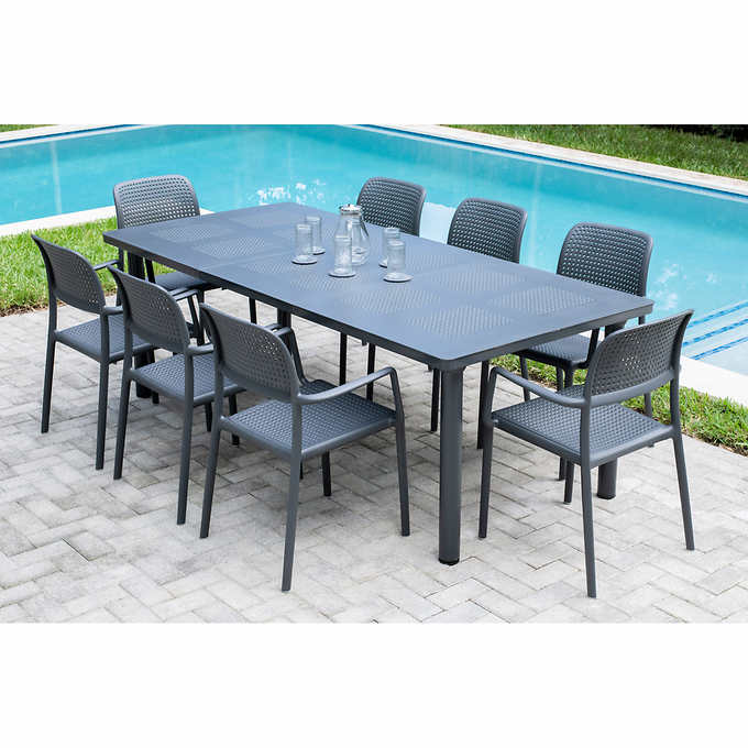 Bora 9 Piece Dining Set Costco - When Does Costco Put Out Their Patio Furniture