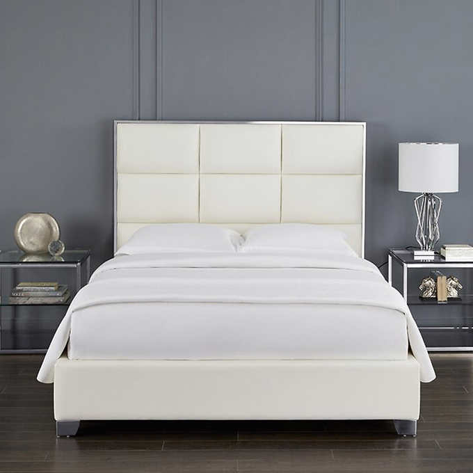 Miami Upholstered Queen Bed Costco, Costco Folding Bed Frame