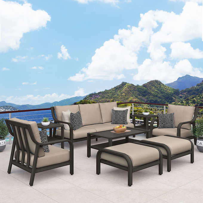 Atleisure Catalina 8 Piece Deep Seating Costco - When Does Costco Put Out Their Patio Furniture