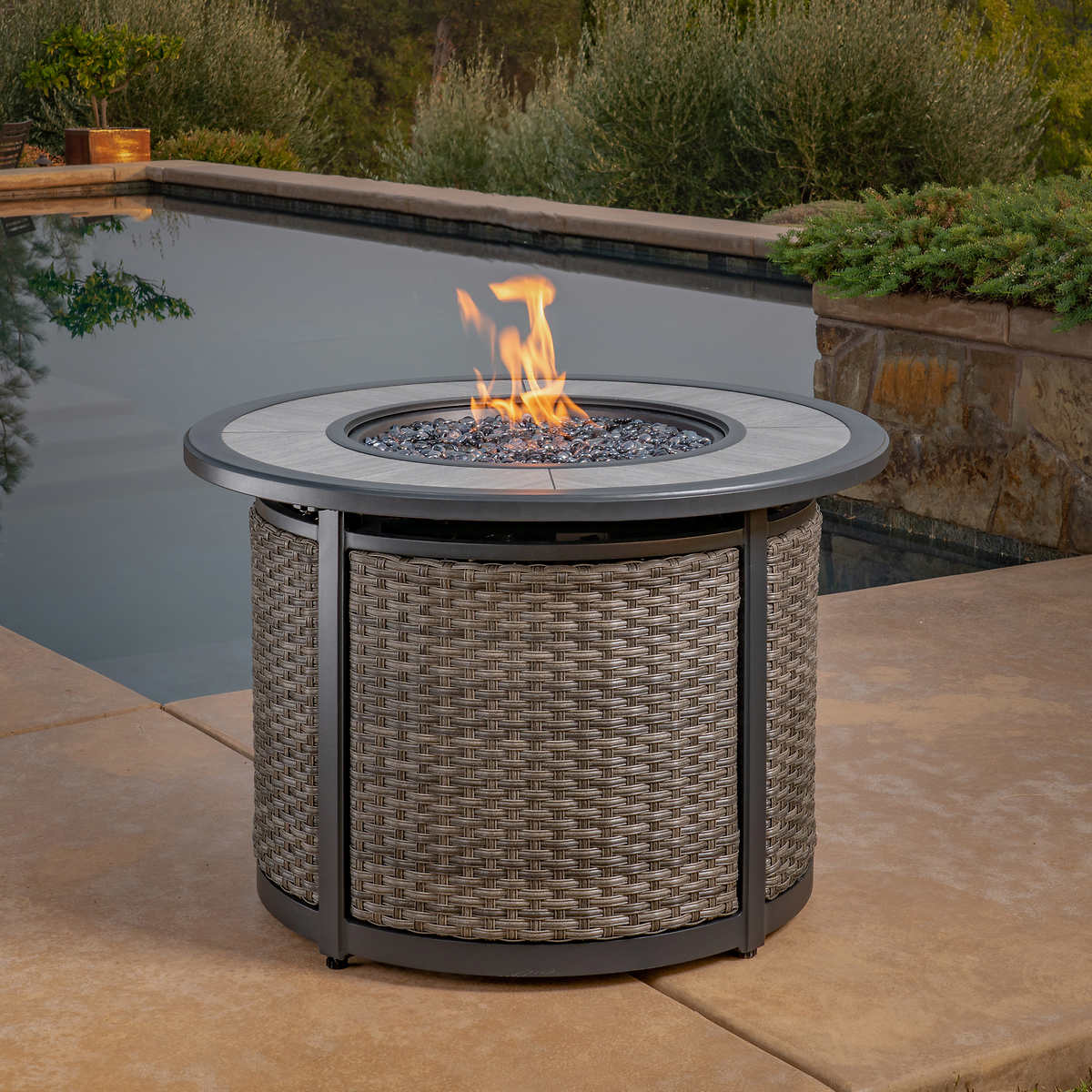 Madison Fire Pit Table Costco, 24 Inch Square Fire Pit Burner Rings In Egypt