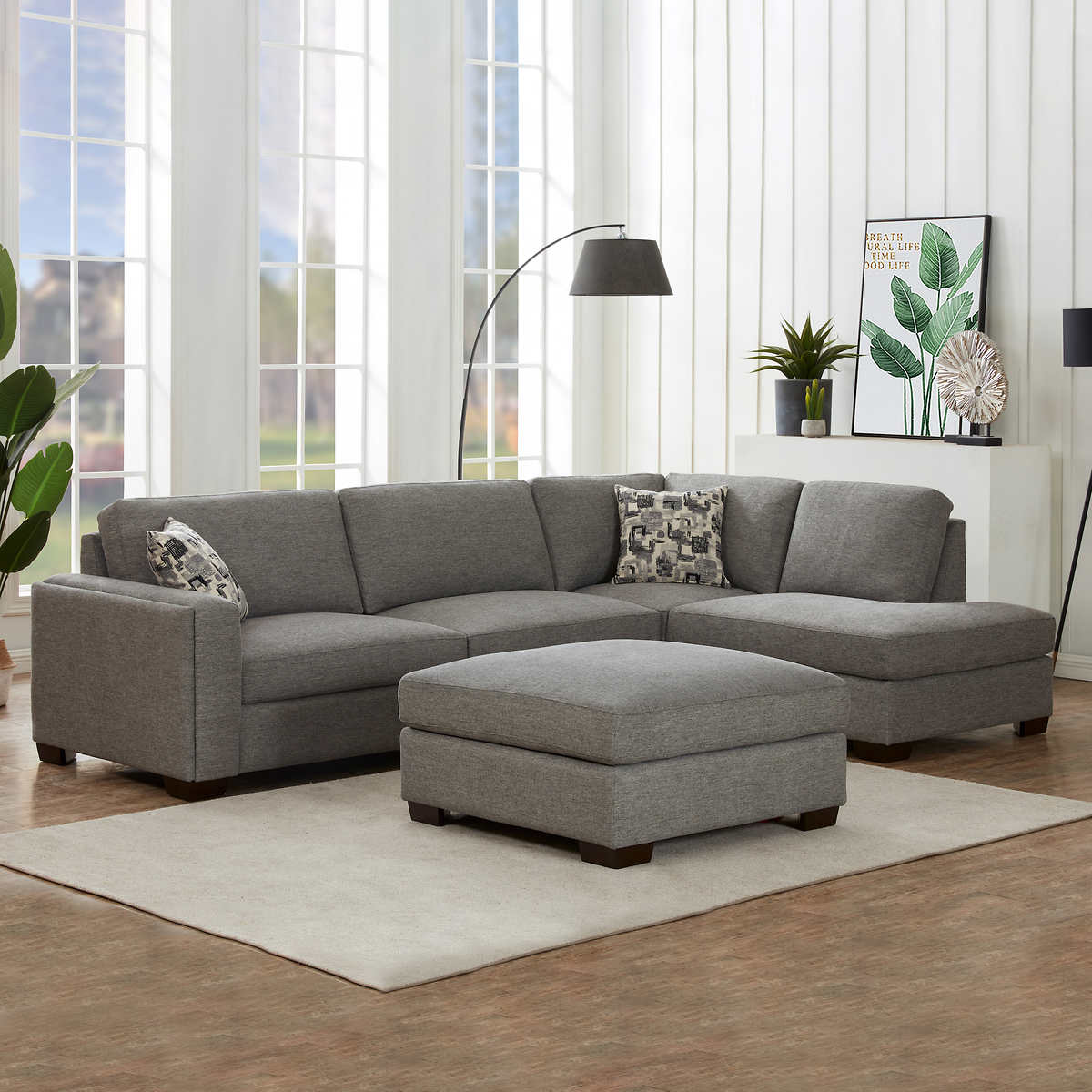 Maycen Fabric Sectional Costco, Synergy Home Fabric Sleeper Sofa Costco Reviews