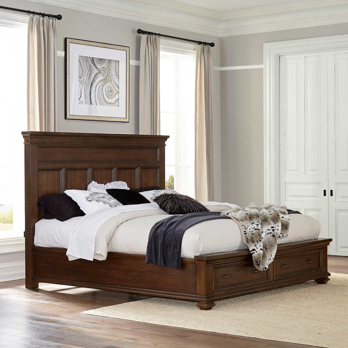 Conner King Storage Bed Costco, Costco Bed Frame