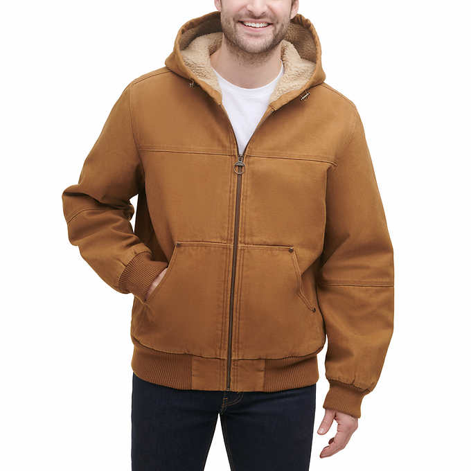 GH Bass Men's Hooded Workwear Jacket | Costco