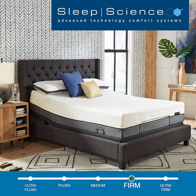 Sleep Science 13 Bamboo Cool Mattress, Cool Queen Size Bed Frames