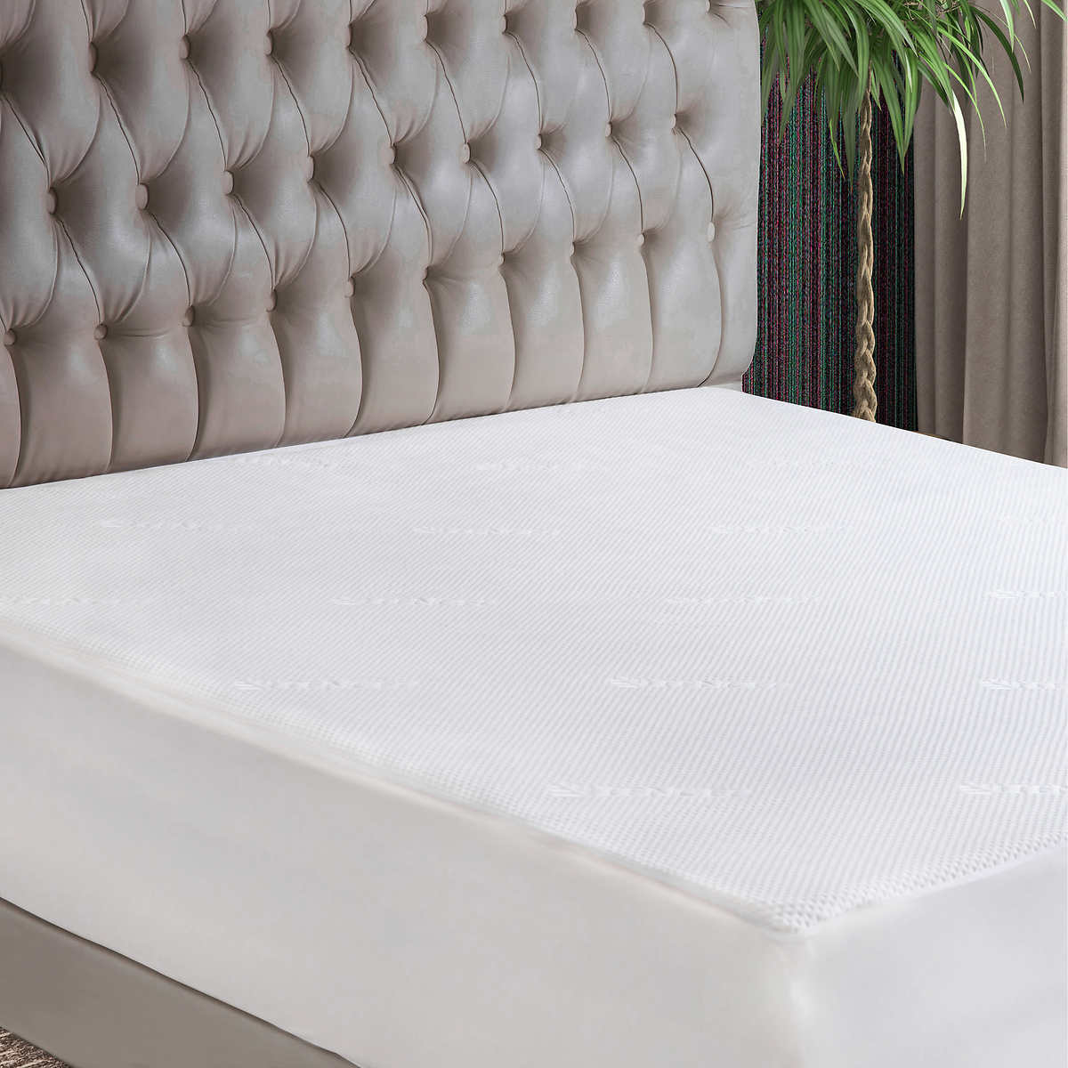Fast for sale online AllerEase Cooling Mattress Pad Full Size Bed 54in X 75in 