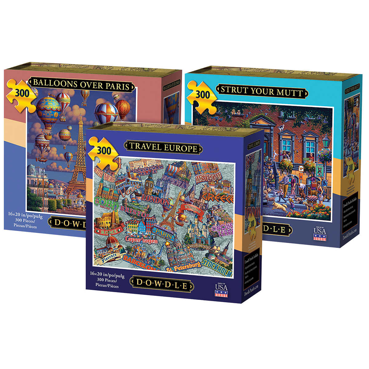 Eric Dowdle Costco Wholesale 1000 Piece Jigsaw Puzzle 2021 Exclusive 