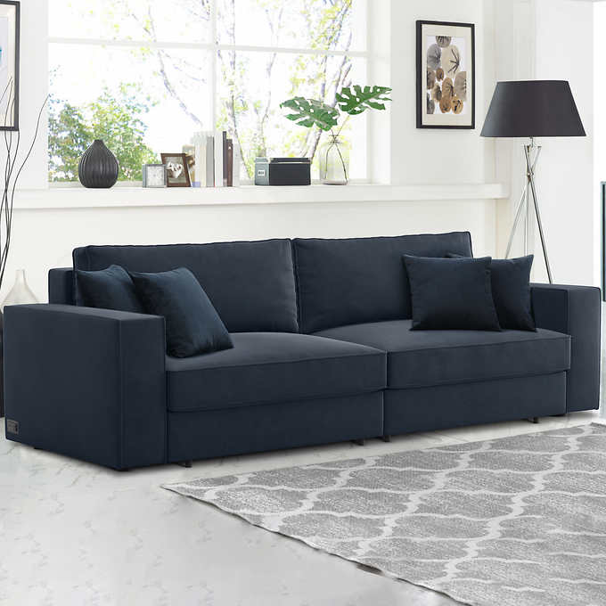 Switch Queen Convertible Sofa With, Black Leather Futon Costco