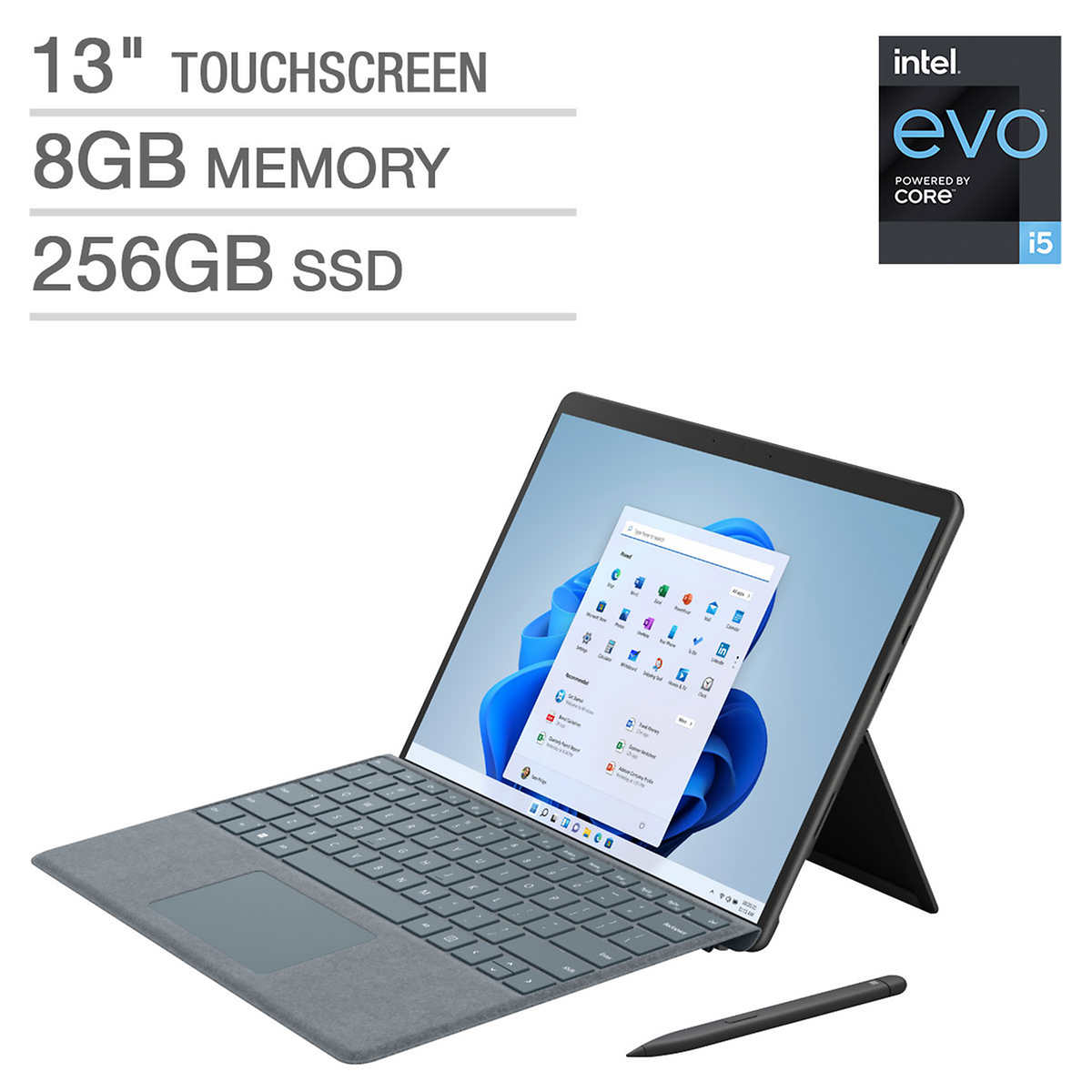Microsoft Surface Pro 8 Bundle - Intel Evo Platform 11th Gen Intel