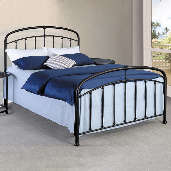 Hayden Metal Bed Costco, Decorative Metal Bed Frame Queen