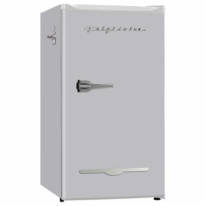 Frigidaire 3.2 cu ft. Retro Compact Refrigerator with Side Bottle Opener |  Costco