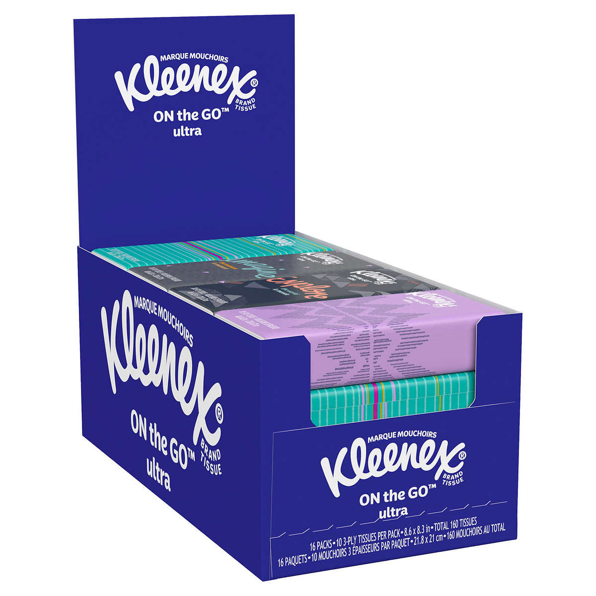 cijfer slachtoffers voorspelling Kleenex On the Go Ultra Facial Tissue, 3-Ply, 10-count, 16-packs | Costco