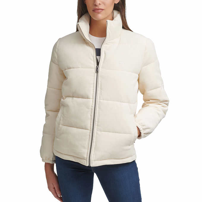 Levi's Ladies' Corduroy Puffer Jacket | Costco