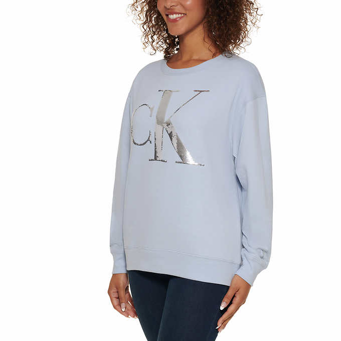Calvin Klein Jeans Ladies' Sequin Pullover | Costco