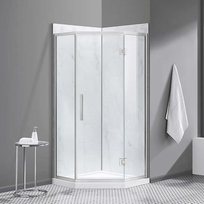 OVE Decors Nicole Shower Kit with Walls