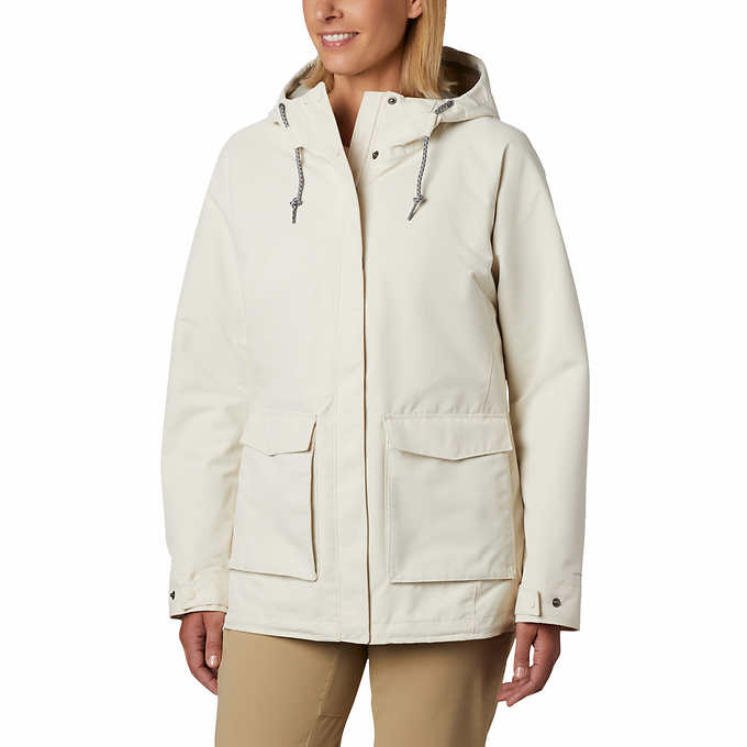 Columbia Ladies' Double Pocket Rain Jacket | Costco