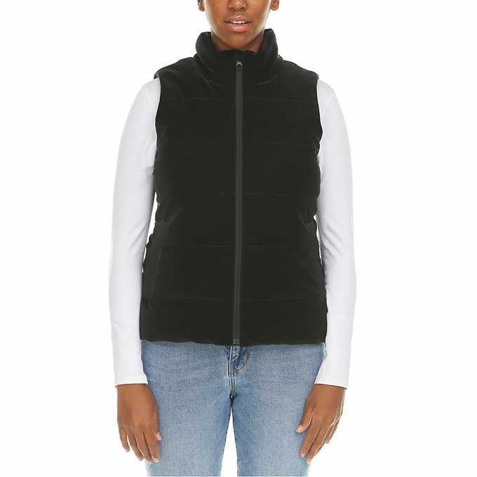 barm Ofre Information Pacific Trail Ladies' Neo-Velvet Puffer Vest | Costco