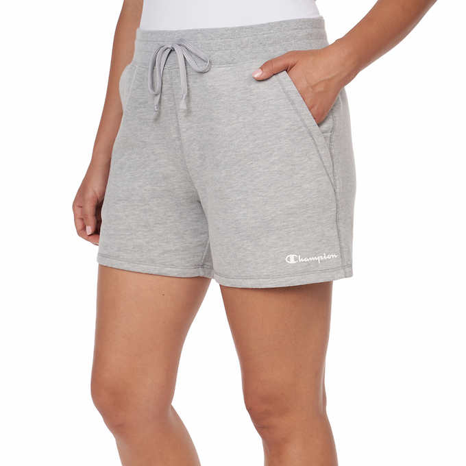 Momentum Defile lips Champion Ladies' French Terry Sueded Short | Costco