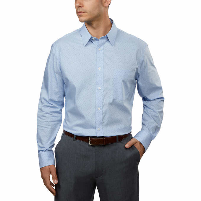 Tommy Hilfiger Men's All-Season Stretch Dress Shirt