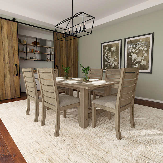 Corrine Dining Table Collection - Taupe | Costco