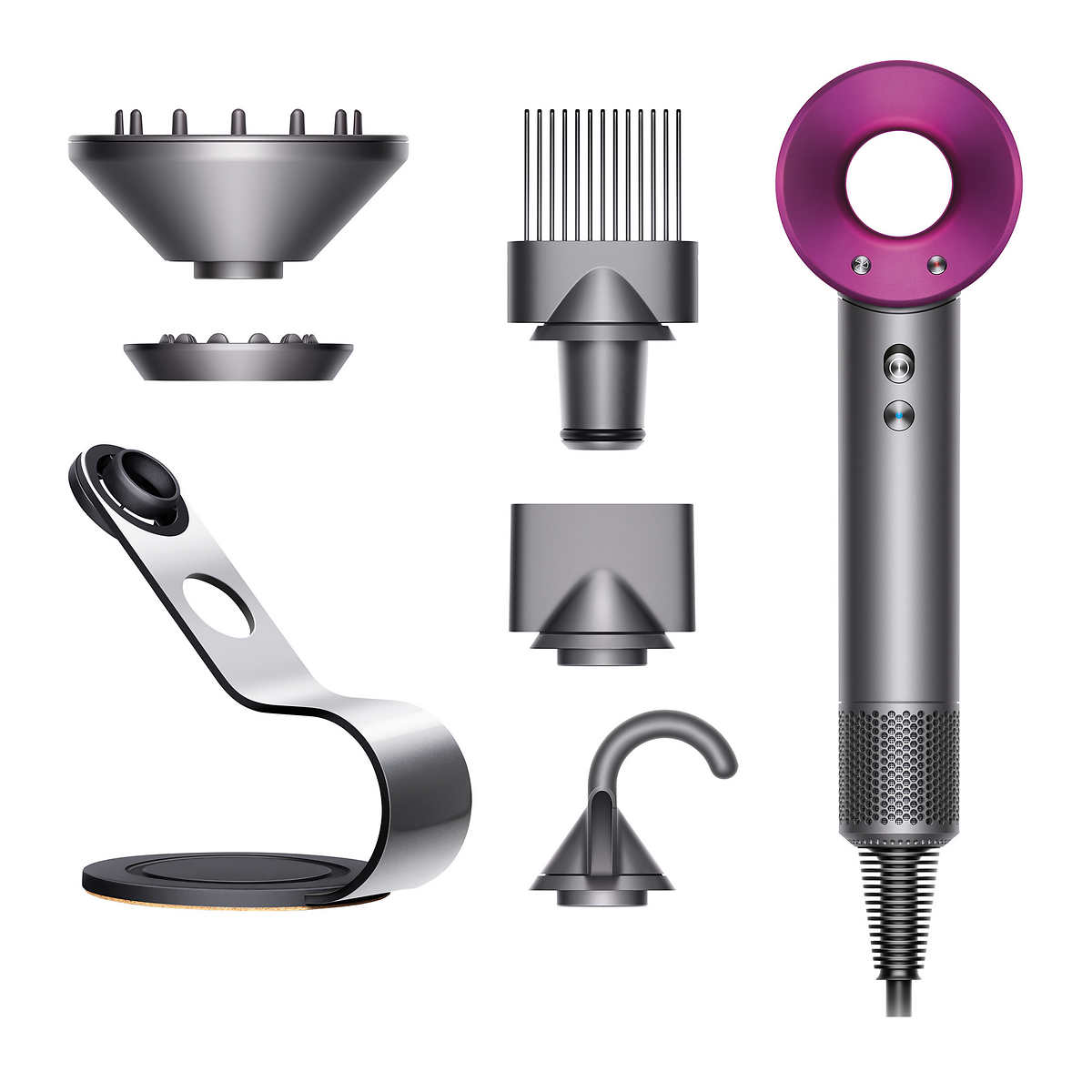 Dyson Supersonic Hair Dryer, Stand Attachments Costco