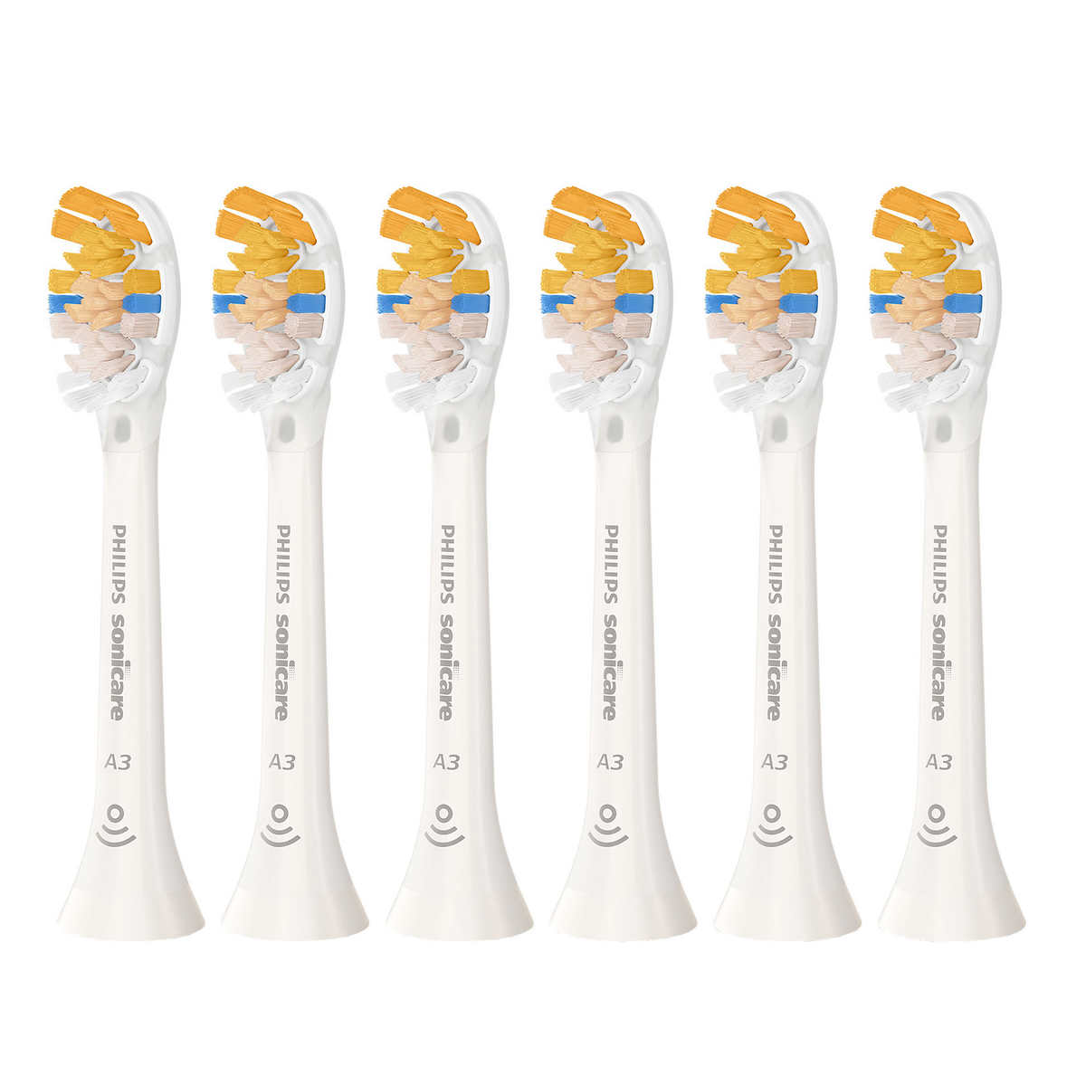 Philips Sonicare A3 All-in-One Brush Head, 6-count