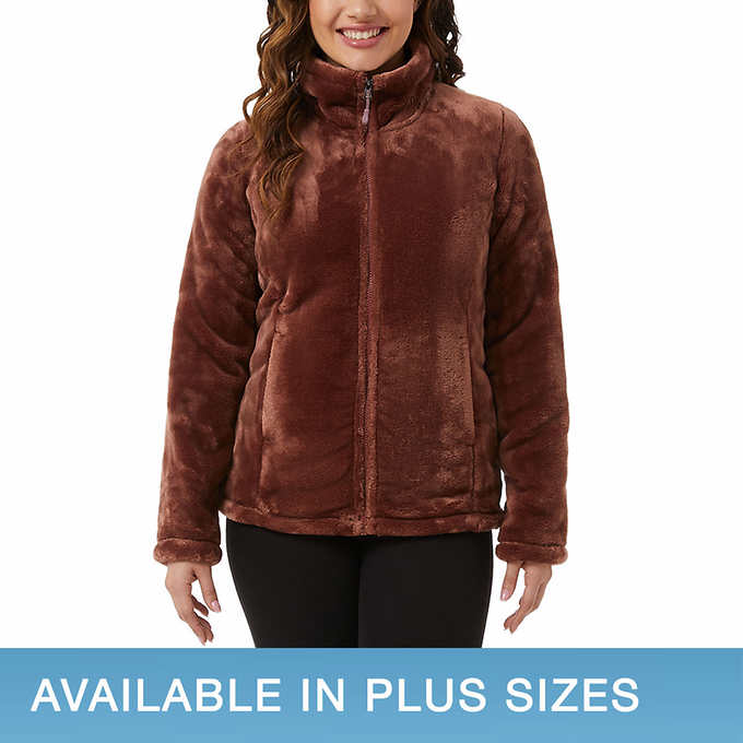 32 Degrees Ladies' Plush Jacket | Costco