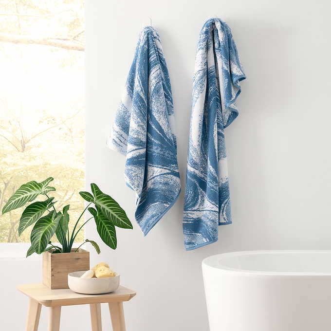 Enova Pure Green Textiles Hotel 6 Piece 100% Cotton Towel Set