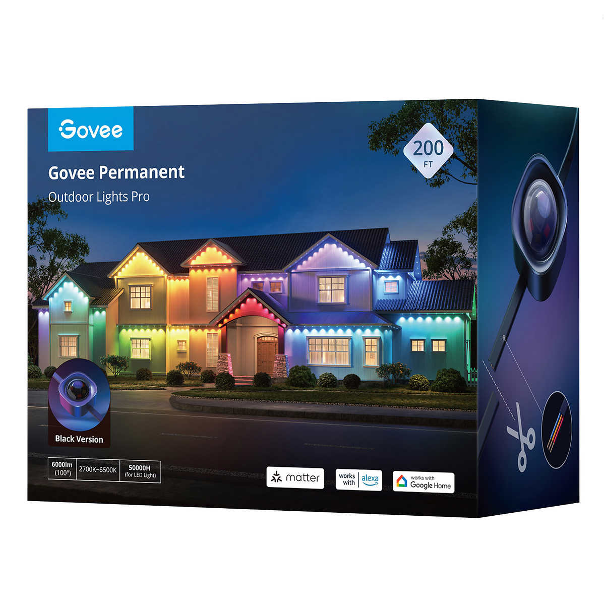 Govee 200' Permanent Outdoor Lights Pro