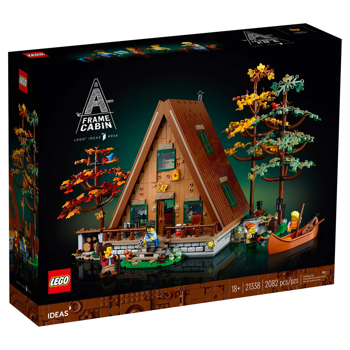 Costco Members: LEGO Ideas A-Frame Cabin, 2082-Piece 21338
