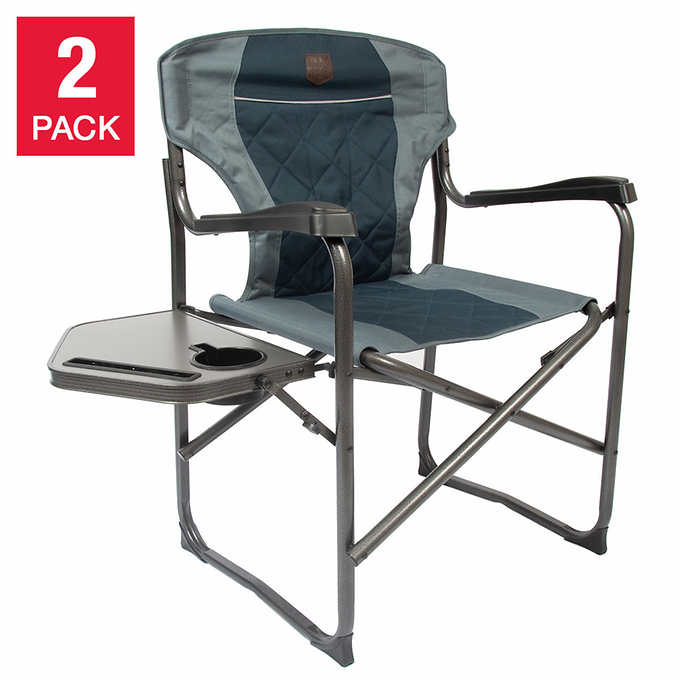 Ozark Trail Camping Director Fishing Chair, Blue, Adult outdoor