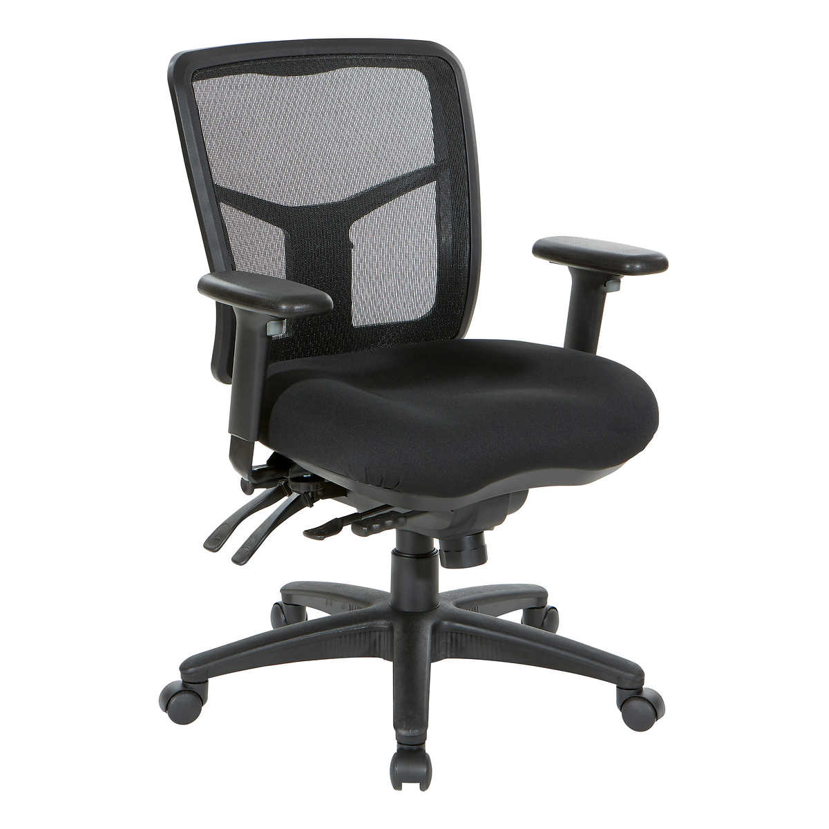 Office Star Pro Line Ii Deluxe Adjustable Air Grid Back Ergonomic Office Chair Costco