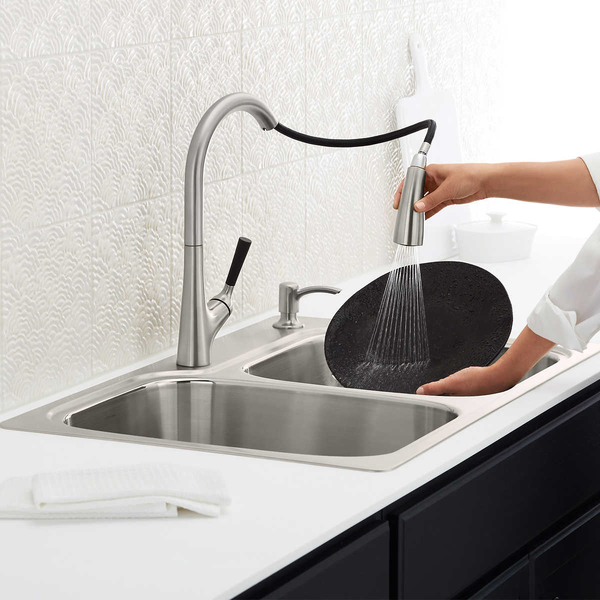 Kohler Stainless Steel Sink And Faucet Package Costco
