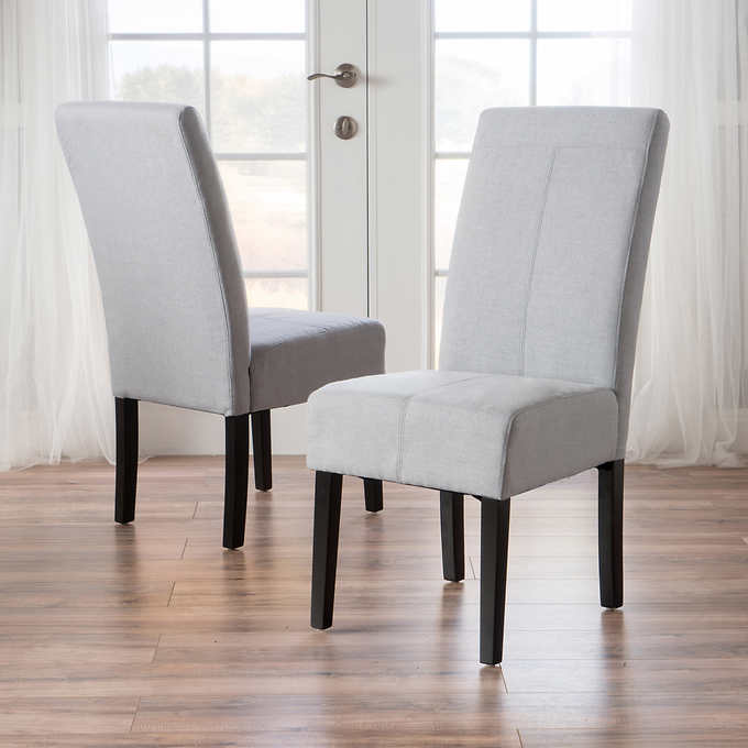 Orleans Dining Chair 2 Pack Costco, Costco Leather Dining Chairs