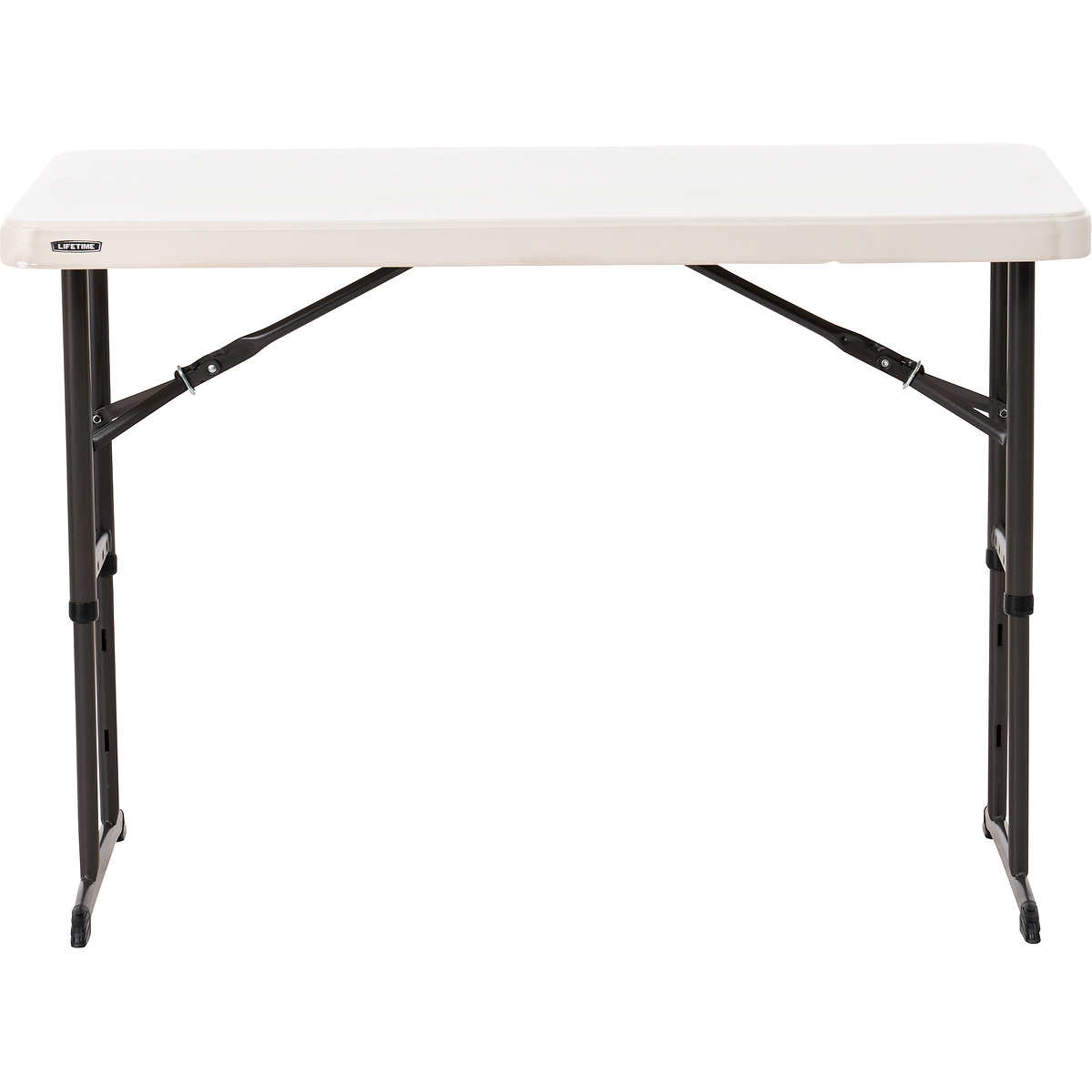 Lifetime Adjustable Height Table 48 W, 48 Inch Round Folding Table Costco
